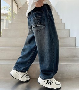 Jeans en denim slim déchirés pour petits garçons, taille plus, printemps-automne, écologiques et respirants - Product Image 5