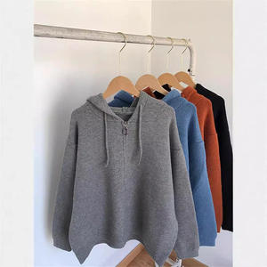 PIHA SPORTS Men's Casual Fleece Hoodie Solid Color Warm Windproof Breathable Eco-Friendly Zip Pullover Polyester/Cotton 180g - Product Image 3