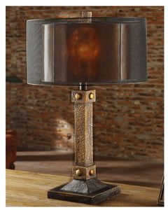 Modern Fabric Shade Metal Body LED Table Lamp with Knob Switch Dimmable E27 AC LED <b>Night</b> <b>Light</b> for Bedroom Bedside - Product Image 2