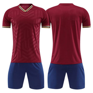 Uniforme de Fútbol Unisex de Alta Calidad al por Mayor, Venta Caliente, Personalizado para Equipos 2026, Transpirable, de Secado Rápido, MOQ Bajo, Servicio OEM - Product Image 1