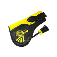 Gants de fauconnerie en cuir et coton respirant de haute qualité pour oiseaux et faucons – Couleurs et logos personnalisables, imperméables, légers, tout usage