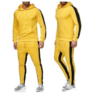 Men's Custom Gymwear Jogger <b>Tracksuits</b> OEM Training Sweatshirts for Winter Season - Product Image 3