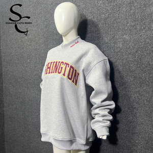 Sudadera Personalizada Unisex con Cuello Redondo, Tejido de Felpa de Algodón Ecológico de Alta Calidad, Estilo Urbano de Invierno, Talla Grande - Product Image 5