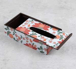 Caja de pañuelos de madera de mango impresa en MDF premium para oficina, hogar, hotel, decoración de mesa y uso en el hogar y hotel. - Product Image 4