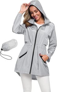 Wholesale Designer <b>Men</b> <b>Long</b> Winter Outdoor Windbreaker <b>Jacket</b> Stand Collar Vintage Style Lightweight Windproof Waterproof Hooded - Product Image 5