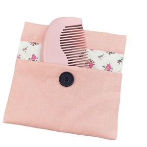 Pochette de voyage personnalisée avec logo, trousse de toilette en toile de coton, patch pour cadeau d'entreprise, pochette zippée, faible MOQ, fabriqué en Thaïlande - Product Image 1