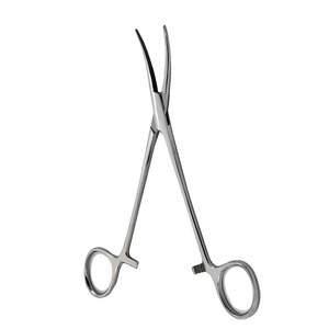 Pinzas Hemostáticas Curvas para Bloqueo de Arterias, Manuales, de Alta Calidad, para Uso Quirúrgico y Dental, con Punta Dentada - Product Image 5