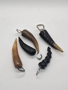 Vintage Eco-Friendly Rustic Buffalo Horn Handle <b>Bottle</b> Opener Unique Handcrafted Kitchen Tool Corkscrews Openers Housewarming - Product Image 6