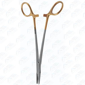 Portaagujas Quirúrgico Dentado Tc, Acabado Pulido Mate, 7 Pulgadas, Portaagujas Mayo Hegar Neivert con Anillos Desplazados - Product Image 3