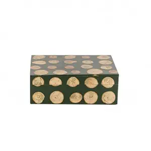 FAIZA CRAFT Premium Handmade Hand Painted Modern Square Resin Customizable Jewelry Box for Rings <b>Necklaces</b> Earrings <b>Storage</b> Home - Product Image 5