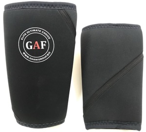 Genouillère de compression robuste en néoprène GAF 7 mm, flexible, antidérapante, unisexe, pour la musculation, le fitness, la gym, l'entraînement et la sécurité - Product Image 6