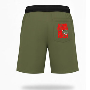 Breathable <b>men's</b> <b>shorts</b> High Quality Heavyweight 100% Cotton Drawstring Letter Eco-friendly Breathable Puff Printing Streetwear - Product Image 2