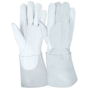 TIG MIG Welding Gloves / Cowhide Leather Safety Welding Glove Whole Sale Rate Welding Gloves Resistant <b>Fire</b> Safety Work Gloves - Product Image 5
