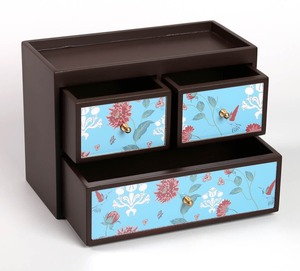 Handcrafted Wooden Drawer <b>Storage</b> Organizer Decorative Jewelry Cabinet Multi Drawer <b>Storage</b> Box For Office Desktop usage - Product Image 2