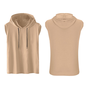 เสื้อกล้ามผู้ชายระบายอากาศได้ดีแห้งเร็ววัสดุคอตตอน100% ดีไซน์ใหม่พรีเมี่ยม - Product Image 3