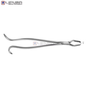 Pinzas para Sujetar Huesos LANE de 330 mm (13 1/8 pulgadas) con Mandíbula de 9 mm, Quirúrgicas, Ortopédicas, para Manipulación Segura de Huesos, Manuales, de Acero Inoxidable - Product Image 2