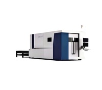 Machine de découpe laser à fibre multifonctionnelle haute vitesse et robuste pour tôles et tubes métalliques