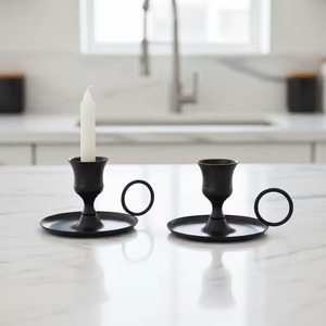Porte-bougie en métal moderne de bonne qualité pour la décoration de la maison, centre de table de mariage et décoration de table d'hôtel, disponible à la vente - Product Image 6