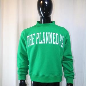 Sudadera THE PLANNED PA con cuello simulado, 450 GSM, bordado con nombre personalizado, corte holgado, 100% algodón, felpa francesa - Product Image 2