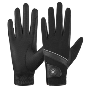 ถุงมือหนัง Serino, ถุงมือขี่ม้า Amara, ถุงมือสำหรับกีฬาขี่ม้า, กันลื่น, ระบายอากาศได้ดี, สำหรับการแข่งขันกระโดดข้ามเครื่องกีดขวาง - Product Image 1