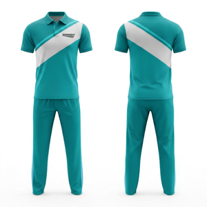 <b>Cricket</b> Uniform Set Breathable Lightweight Unlimited Sublimation Design Options | Men Women Adult <b>Cricket</b> Wears Polo Shirt - Product Image 5