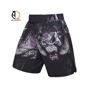 Mma กางเกงขาสั้นระบายอากาศมวยต่อสู้กางเกงขาสั้น - Product Image 6