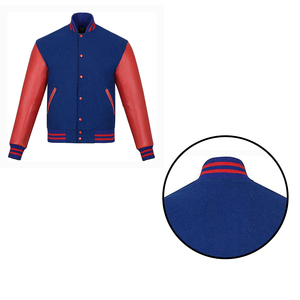 High Quality Simple Versity <b>Jacket</b> Men's Custom Stylish Colours And Logos Contrast <b>Long</b> Sleeves Versity <b>Jacket</b> - Product Image 6