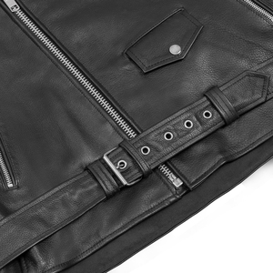 Chaqueta de Cuero para Hombre de Diseño Exclusivo, Chaqueta de Cuero Personalizada de Alta Calidad, Estilo Moderno y a la Moda - Product Image 6