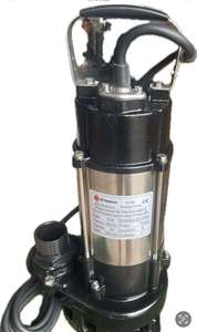 SS SAMSON V750 0.75HP <b>Submersible</b> Sewage <b>Pump</b> Professional Wastewater <b>Pump</b> 300L/min Flow 7.5m Outlet - Product Image 2