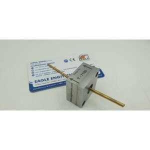 Máquina de trefilado EAGLE, Matriz de torsión Modelo 16.0211-7100, Entrada 3.07mm, Salida Metal, para Joyería de Oro y Plata, Brazaletes Huecos - Product Image 1
