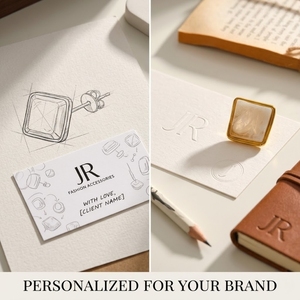 Pendientes de Resina Vintage JR, Geométricos Cuadrados, Chapados en Oro, Acero Inoxidable, Regalo para Mujer, para Boutiques - Product Image 3