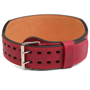 Cinturón de Levantamiento de Pesas de Cuero Personalizado con Logotipo, Diseño Cónico de 4 Pulgadas, Cinturón de Halterofilia de Cuero con Soporte Lumbar Acolchado Suave para Entrenamiento en Gimnasio - Product Image 2