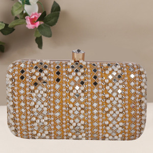 กระเป๋าสตางค์ปักหรูหรา กระเป๋าใส่ค่ําวันแฮนด์เมด คลัทช์สวยงาม กระเป๋าถือประดับสําหรับผู้หญิง BY LUXURY CRATS - Product Image 6