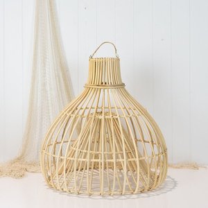 Natural Rattan Pendant Lamp Handmade Woven <b>Hanging</b> Light Boho Home Decor Lighting Fixture for Living Room Bedrooms Hotel Resort - Product Image 3