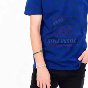 Camisetas de Cuello en V para Hombre de Alta Calidad de Marca Privada, Camisetas de Cuello en V para Hombre en Grandes Cantidades, Camisetas de Cuello en V para Hombre Hechas de Algodón - Product Image 5