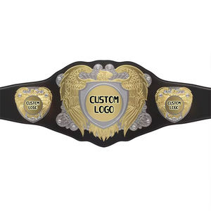 Correa de Cinturón de Campeonato de Aleación de Zinc Personalizada OEM ODM para MMA, Boxeo, Lucha Libre, Taekwondo, Karate, Trofeo Deportivo Unisex - Product Image 6