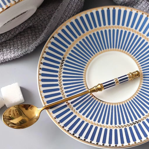 Ensemble de couverts décoratifs en acier brillant, faits à la main, style royal, en métal forgé, effet miroir, pour la maison et la cuisine - Product Image 5