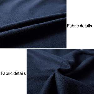 Veste varsity en laine pour homme, col montant, fermeture éclair, respirante, séchage rapide, vêtement d'extérieur décontracté pour l'hiver - Product Image 6