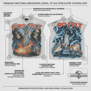 Débardeur Homme Tendance Streetwear en Coton et Polyester, Vente en Gros, Personnalisable, Style Gothique Urbain - Product Image 3