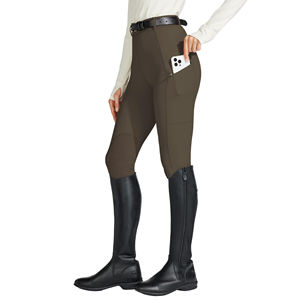 Pantalones de Montar a Caballo Personalizados con Logotipo para Mujer, con Costuras de Calidad y Parches Resistentes en las Rodillas para un Estilo Casual - Product Image 3