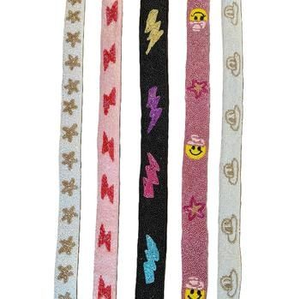 Ceinture perlée de qualité supérieure, durable, faite à la main, de style ethnique, accessoire décoratif pour la taille, pour robes et tenues décontractées - Product Image 4