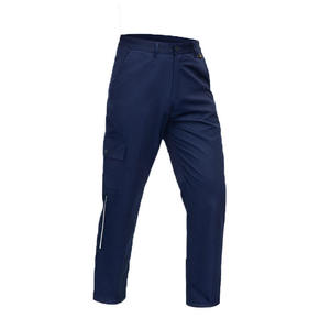 Pantalones de Trabajo de Seguridad Reflectantes con Logotipo Personalizado, de Algodón, para la Construcción, con Cintas Reflectantes - Product Image 6