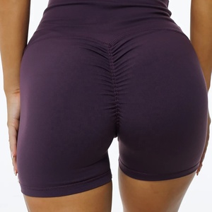 Vêtements de yoga et de fitness pour femmes, taille haute, couleur unie, sportifs, en tissu tissé, spandex, polyester, écologiques, personnalisables, coupe classique - Product Image 4