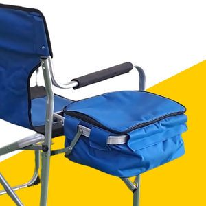 Chaise de camping pliante moderne en acier inoxydable Sunshine Leisure, mobilier d'extérieur pour jardin et pique-niques - Product Image 3