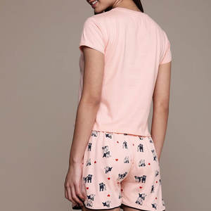 Conjunto de Shorts de Verano para Mujer, Ligeros y Ecológicos, Material de Algodón, Talla Grande, Cómodos - Product Image 3