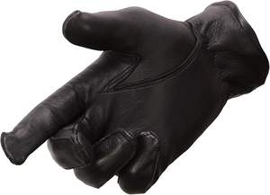 Gants d'hiver en cuir pour hommes, gants en peau de daim avec doublure en laine cachemire - Product Image 4