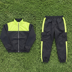 Unisex 100% Nylon Lightweight Breathable Windbreaker Tracksuit Men Cycling Running Training Rain Suit <b>Jacket</b> Pants Set Summer - Product Image 1