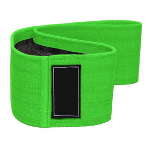 Bande de résistance pour les hanches à faible MOQ, personnalisée, haute qualité, en tissu polyester, pour entraînement de gym, fitness, antidérapante - Product Image 6