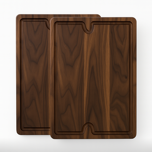 Planche à découper rectangulaire en bois d'acacia avec poignées latérales, bloc à découper en bois massif pour la cuisine, planche à découper pour la viande - Product Image 5