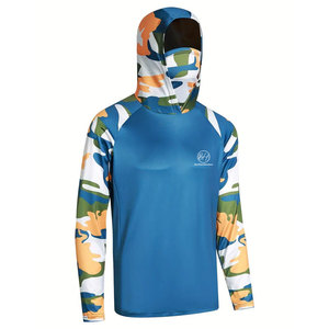 Sweat-shirts de pêche personnalisés avec logo privé, respirants, pour les sorties de pêche quotidiennes - Product Image 5